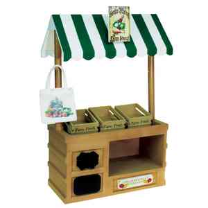 The Queen's Treasures Farm Stand for use with 18" Dolls and 18" Doll Accessories