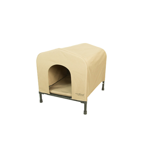 PortablePET HoundHouse Medium Khaki Dog Kennel by