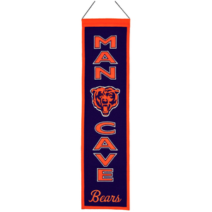 Winning Streak Chicago Bears Man Cave Banner