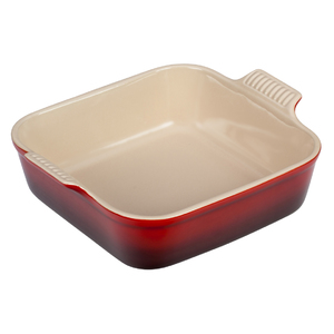 2 Qt Heritage Square Dish Cherry