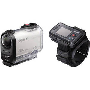 FDR-X1000V 4K Action Cam with Live View Remote Bundle