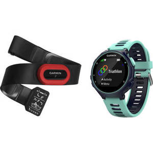 Forerunner 735XT Sport Watch with Run Bundle (Midnight Blue/Frost Blue)