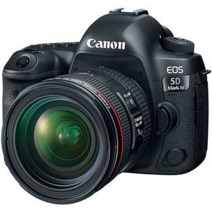 EOS 5D Mark IV DSLR Camera with 24-70mm f/4L Lens