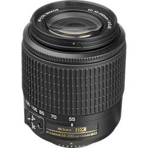 AF-S DX Zoom-NIKKOR 55-200mm f/4-5.6G ED Lens
