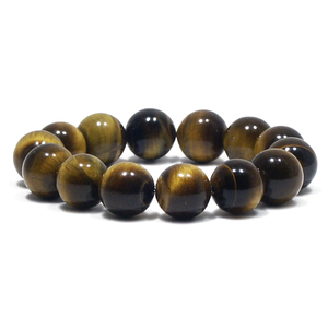 Lita Tiger-Eye Beaded Stretch Bracelet