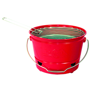 EZ BBQ Bucket Red