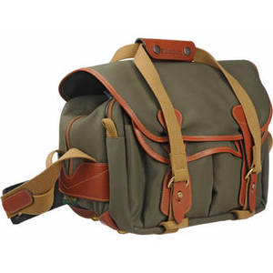 225 Shoulder Bag (Sage Green with Tan Leather Trim)