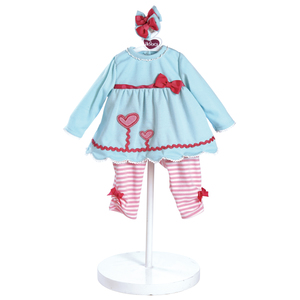 Adora Dolls ToddlerTime Blooming Hearts 20" Play Doll Outfit