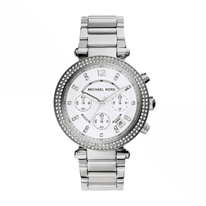 Ladies Parker Silver-Tone SS Bracelet Watch