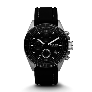 Fossil Men's Decker Chronograph Silicone Watch