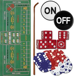 Trademark Global Craps Set - All the pieces to play NOW!