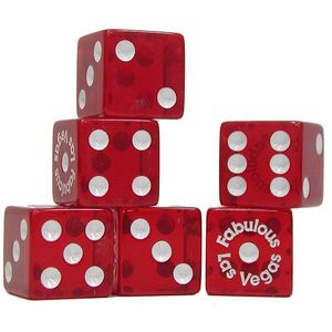 Trademark Global Fabulous Las Vegas Dice 200 Piece Set