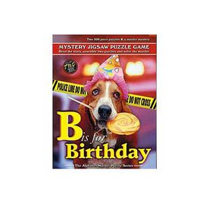 TDC Games B is for Birthday Mystery Jigsaw Puzzle