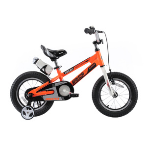 Royalbaby Space No. 1 Aluminum Kid's Bike, Boy's Bike and Girl's Bicycles, Gift for Kids, 14 inch wheels, Orange