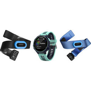Forerunner 735XT Sport Watch with Tri-Bundle (Midnight Blue/Frost Blue)