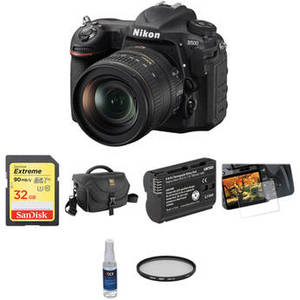 D500 DSLR Camera with 16-80mm Lens Basic Kit
