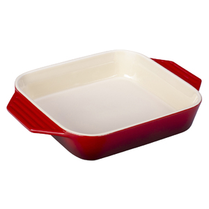 2.2Qt. Stoneware Square Dish Cherry
