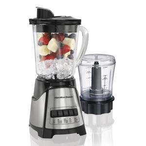 2-in-1 Blender and Chopper Black-SS