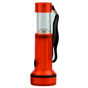 2-in-1 Extendable LED Water Resistant Lantern/Flashlight Red