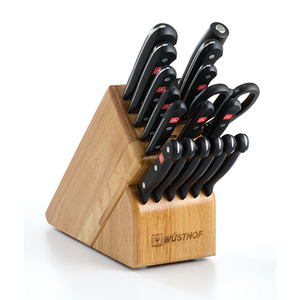 Gourmet 18 Pc. Cutlery Set w/Wood Block