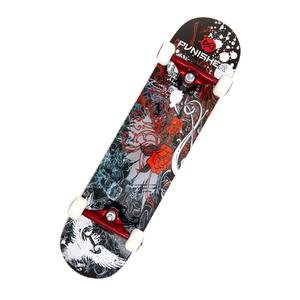 Punisher Skateboards  Rose 31.5-inch Complete Skateboard
