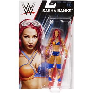 WWE Sasha Banks -  Series 80 Toy Wrestling Action Figure