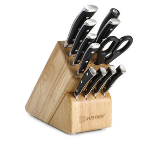 Classic IKON 12 Pc. Cutlery Set w/Wood Block