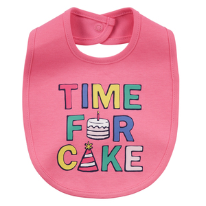 Carter's Baby Girls’ Time For Cake Bib