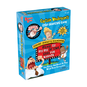 University Games Captain Underpants Sign Changing Game