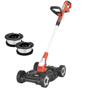 Compact Cordless 12" 3-in-1 Mower w/ Replacement Feed Spool