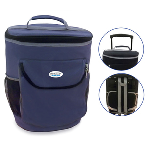 Brentwood 40 Can Cooler Bag will Wheels - Blue