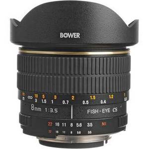 SLY 358N 8mm f/3.5 Fisheye Lens for Nikon APS-C Cameras