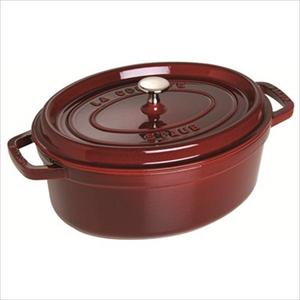 7 Quart Oval Cocotte - Grenadine