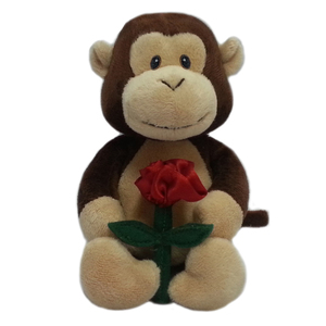 First and Main 5 Inch Snuggles Plush Monkey