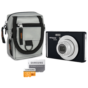 18MP Digital Camera with 32GB Micro SD Card & Camera Case
