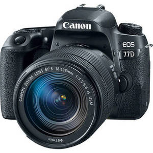 EOS 77D DSLR Camera with 18-135mm USM Lens