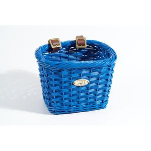Nantucket Bicycle Basket Buoy Collection (child-size oval, royal blue)