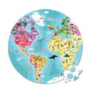 Round Double Sided Our Blue Planet Puzzle