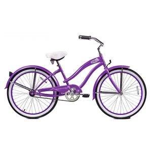 Micargi Purple Rover 24 Beach Cruiser Female