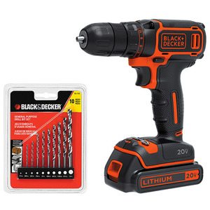 20V MAX Lithium Drill/Driver w/ Drilling Set