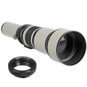 650-1300mm f/8-16 Manual Focus Super-Telephoto Lens For Minolta MD Mount