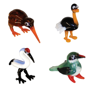 Brainstorm Products Looking Glass Big Birds Miniature Figures