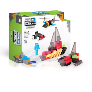 Guidecraft IO Blocks&#174; Vehicles Set