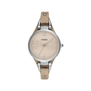 Fossil Georgia Ladies Bone Leather Watch