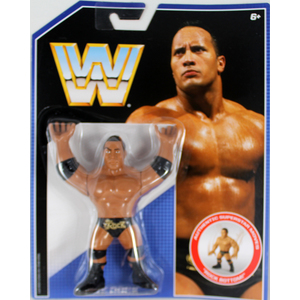 WWE The Rock -  Retro Toy Wrestling Action Figure