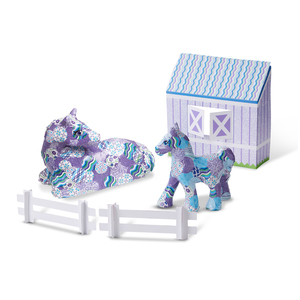 Melissa & Doug Decoupage Made Easy Deluxe Craft Set - Horse & Pony