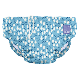 Bambino Mio Reusable Swim Diaper, Ocean Drop, Medium (6-12 Months)