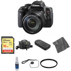 EOS Rebel T6i DSLR Camera with 18-135mm Lens Basic Kit