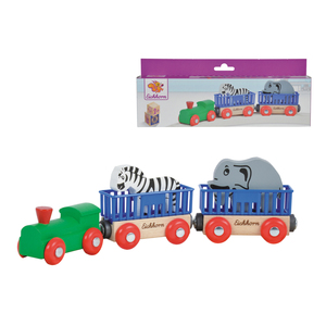 Eichhorn Wooden Animal Train Cars
