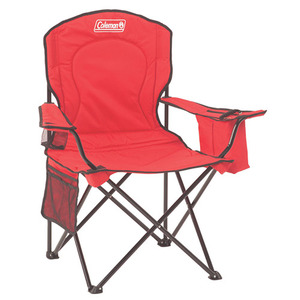 Oversized Quad Chair w/ Cooler Red